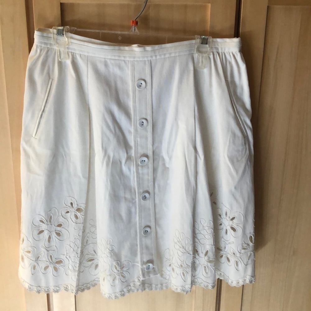 3.1 Phillip Lim white skirt